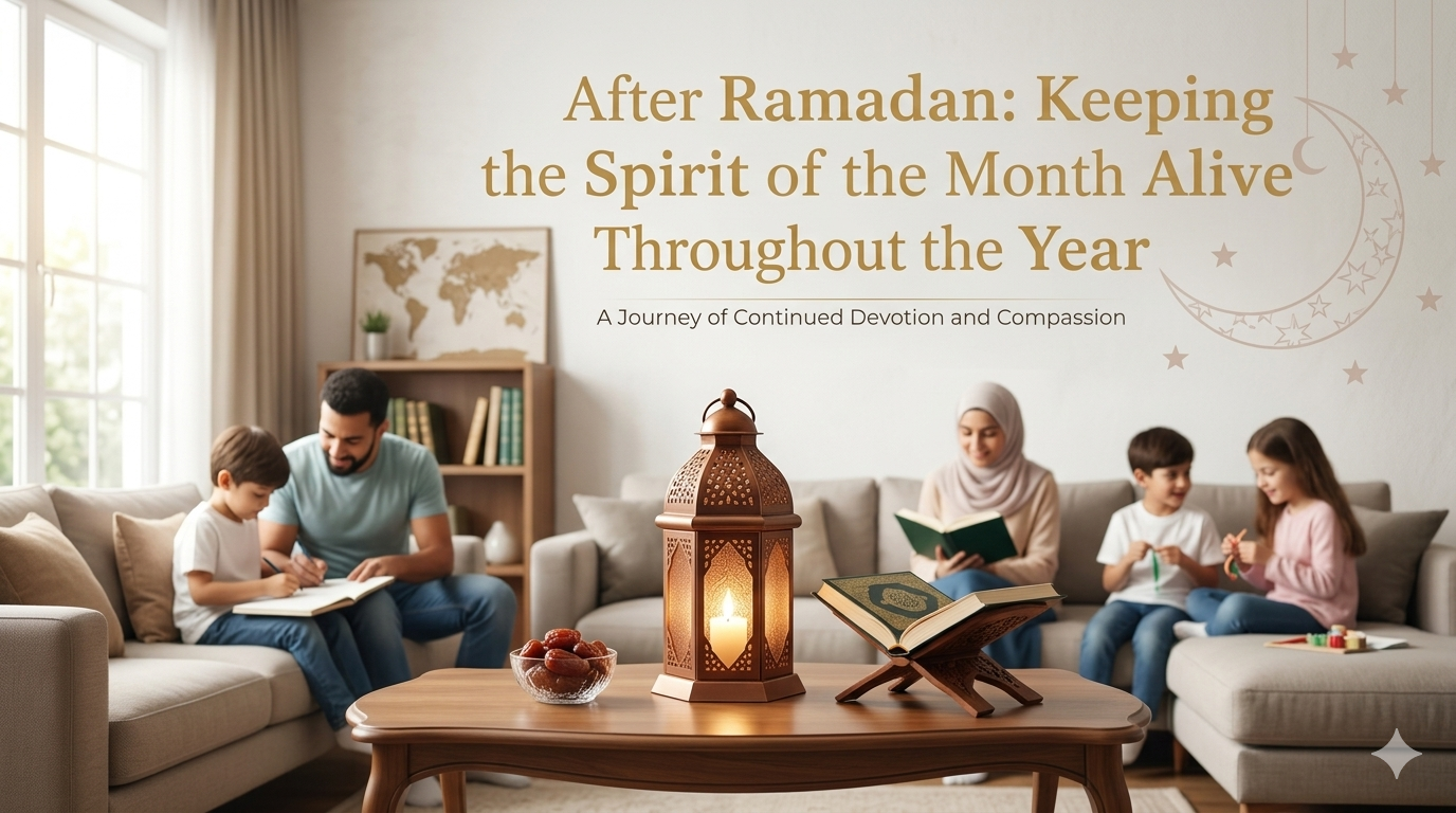 “After Ramadan: Keeping the Spirit of the Month Alive Throughout the Year